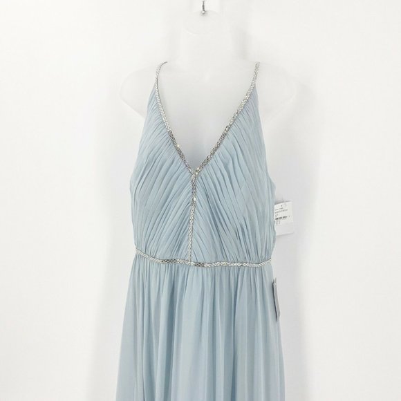 Jenny Packham Plus 18 Gown Jeweled-Trimmed Dress - Picture 4 of 11